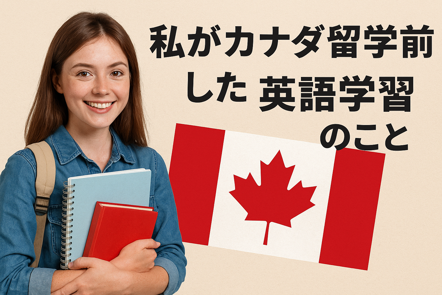 私がカナダ留学前にした英語学習のこと